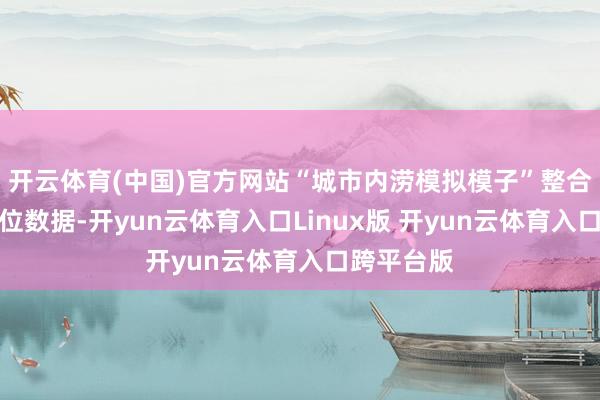 开云体育(中国)官方网站“城市内涝模拟模子”整合雨量、水位数据-开yun云体育入口Linux版 开yun云体育入口跨平台版